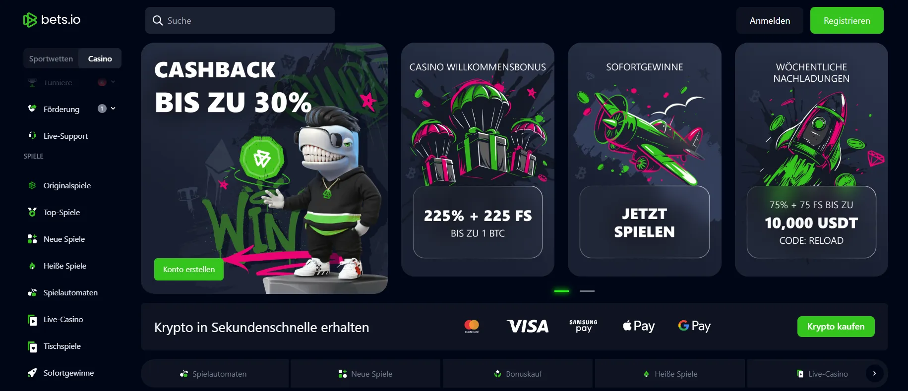 Was ist ein Crypto Casino Bonus  