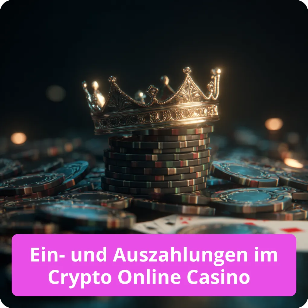 Ein- und Auszahlungen im Crypto Online Casino